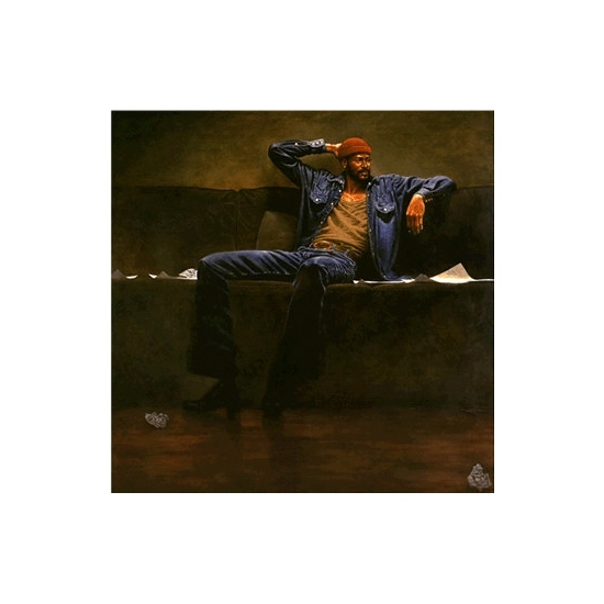 Kadir Nelson - Marvin Gaye Giclee On Canvas Remarque