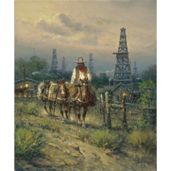 G Harvey - Oil Field Cowhand By G. Harvey