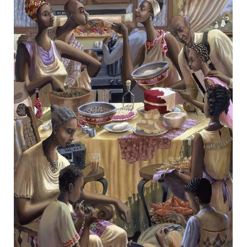 John Holyfield - Soul Food Lithograph