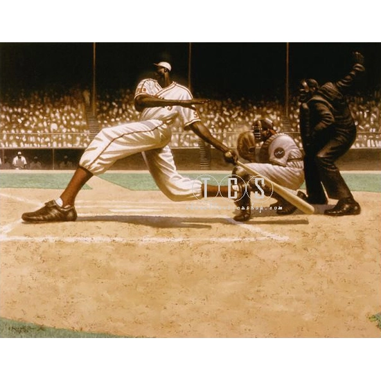 Kadir Nelson - STEERACK!  (Strike) Canvas Transfer