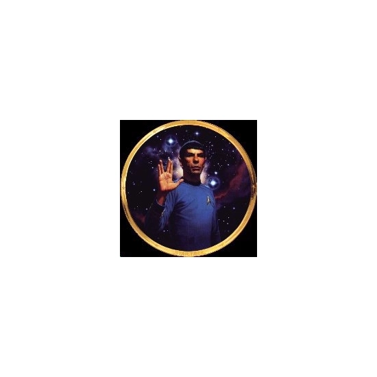 Thomas Blackshear - Star Trek Mr. Spock 25th Anniversary Plate