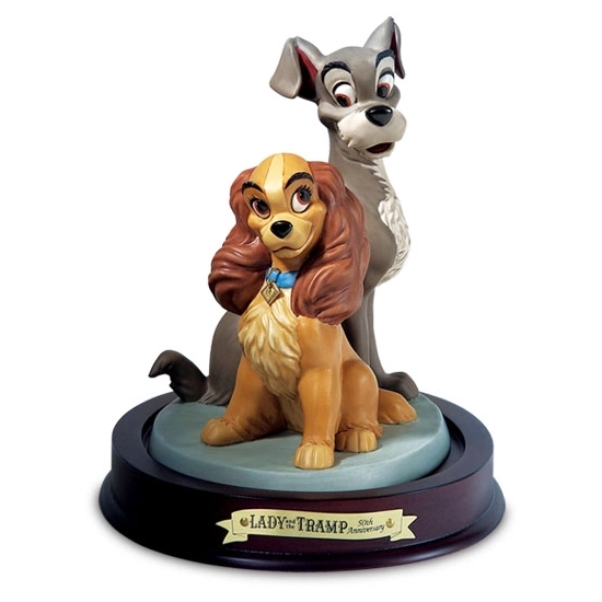 WDCC Disney Classics - Lady And The Tramp Lady And Tramp Opposites Attract