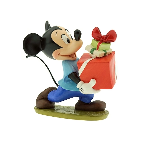 WDCC Disney Classics - Plutos Christmas Tree Mickey Presents For My Pals