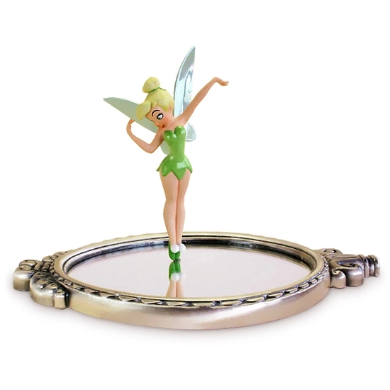 WDCC Disney Classics - Peter Pan Tinker Bell With Mirror Pauses To Reflect (animator Choice)