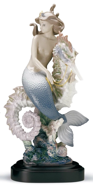 Lladro-BENEATH THE WAVES