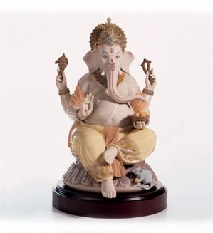 Lladro-LORD GANESHA