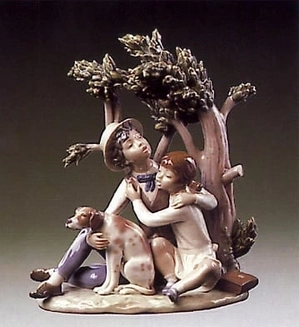 Lladro-Looking For Refuge