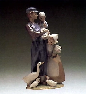 Lladro-Dutch Children