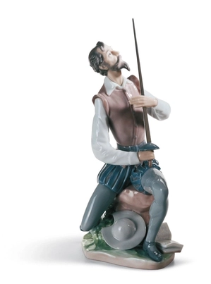 Lladro-Oration Quixote