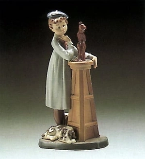 Lladro-Little Sculptor