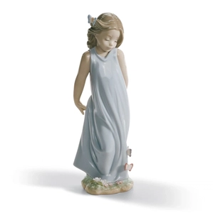 Lladro-FRIEND OF THE BUTTERFLIES