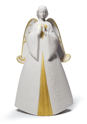 Lladro-PRAYING - CANTATA (TREE TOPPER)(RE-DECO)