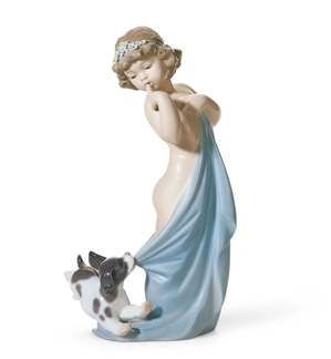 Lladro-NAUGHTY PUPPY