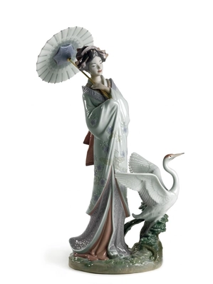 Lladro-Japanese Portrait