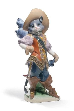 Lladro-PUSS IN BOOTS 