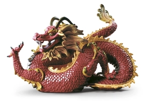 Lladro-Majestic Dragon