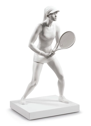 Lladro-Lady Tennis Player