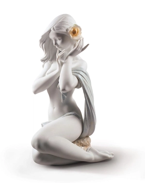 Lladro-Subtle moonlight Woman White