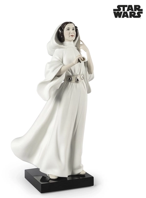 Lladro-Princess Leia's New Hope From The Movie Star Wars