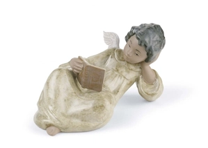 Lladro-Devoted Reader - Open Box