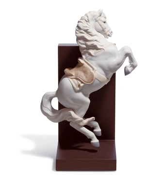 Lladro-HORSE ON COURBETTE