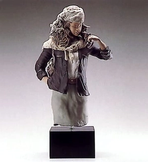 Lladro-Young Lady With Parasol