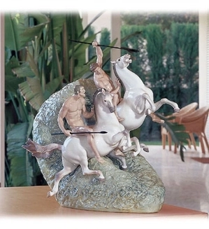 Lladro-Mounted Warriors (500)