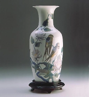 Lladro-Swallow Vase 1989-98 Le300