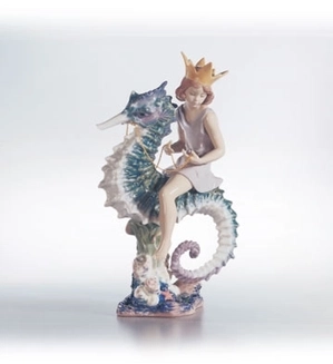 Lladro-Prince Of The Sea Le 2500