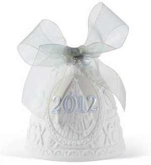 Lladro-Christmas Bell 2012 Ornament