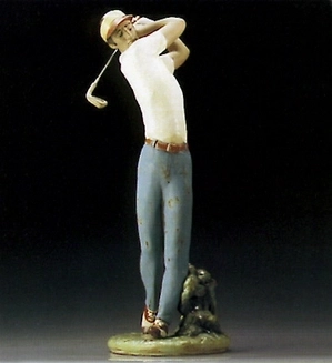 Lladro-Golfer On The Green 1995-00