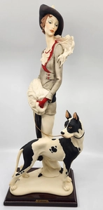 Giuseppe Armani-LADY WITH GREAT DANE - Open Box