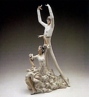 Lladro-Flamenco Dancers 1969-93