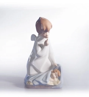 Lladro-Angel With Child 1969-02