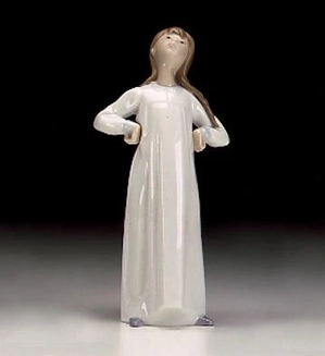 Lladro-Girl Stretching