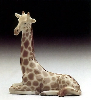 Lladro-Mini Giraffe 1985-90