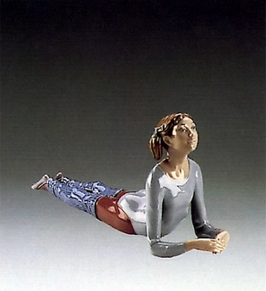 Lladro-Aerobic Floor Exerciser 1985-88