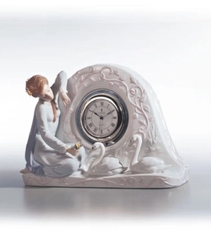 Lladro-Swan Clock 1991-02