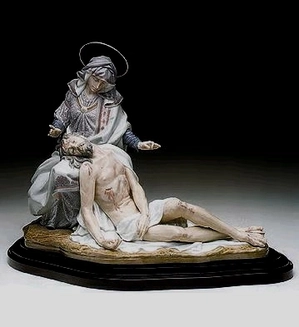 Lladro-Sorrowful Mother Le 1500  1992-99