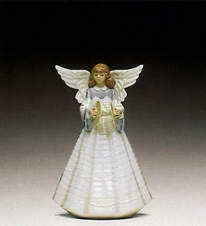 Lladro-Angelic Cymbalist 1992 Only