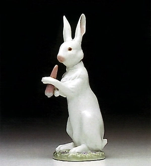 Lladro-Snack Time Rabbit 1992-95