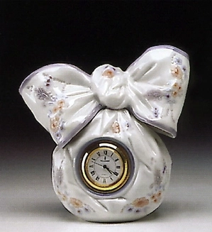 Lladro-Bow Clock 1993-00