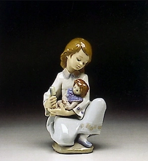 Lladro-Thoughful Caress 1993-96