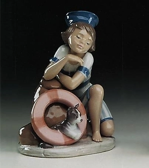 Lladro-Monday's Child (boy) 1993-97