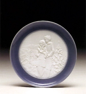 Lladro-Christmas Melodies Plate