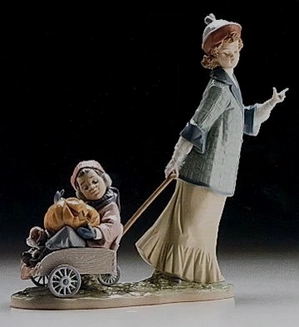 Lladro-Pumpkin Ride 1996-99