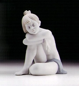 Lladro-I'm Sleepy (white) 1997-00