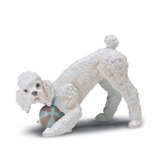 Lladro-Playful Poodle (large) 1998-01