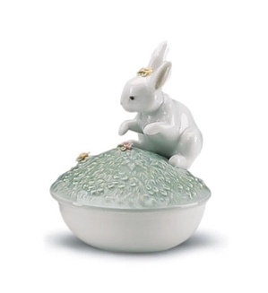 Lladro-Box(garden Bunnies Collection)