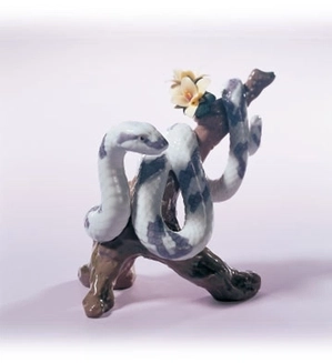 Lladro-The Snake 2001 Zodiac Figure